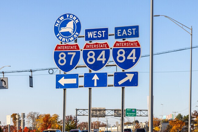 Residents can use the New York State Thruway and Interstate 84 for additional connectivity.