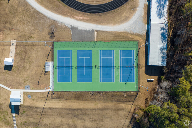 Haralson County High School offers various extracurricular activities, such as tennis.