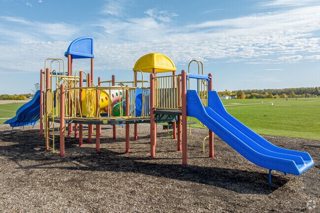 Kids love to play on the playground at Kreager Park near Kern Valley.