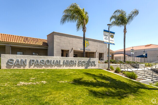 The San Pasqual High School in Escondido.