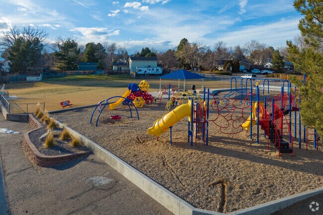 Students can enjoy the playground area at Columbine Hills Elementary School.