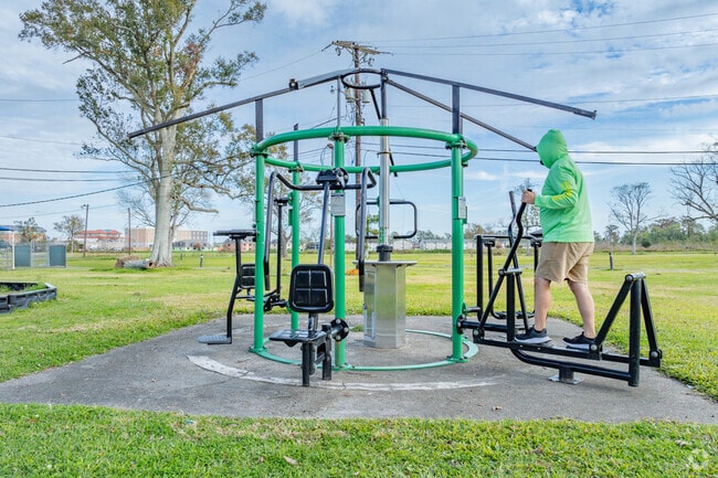 Schriever residents can enjoy multiple amenities at Martin Luther King Park.