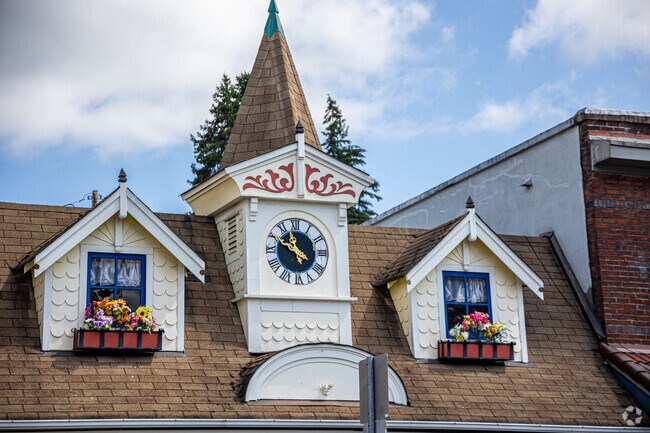 Downtown Poulsbo has a definite European vibe.