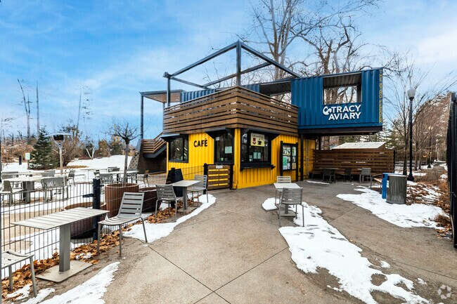 The Bird Feeder Café at Liberty Park.