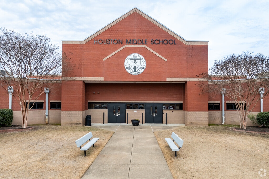 Houston Middle School in Germantown serves students in grades 6-8.