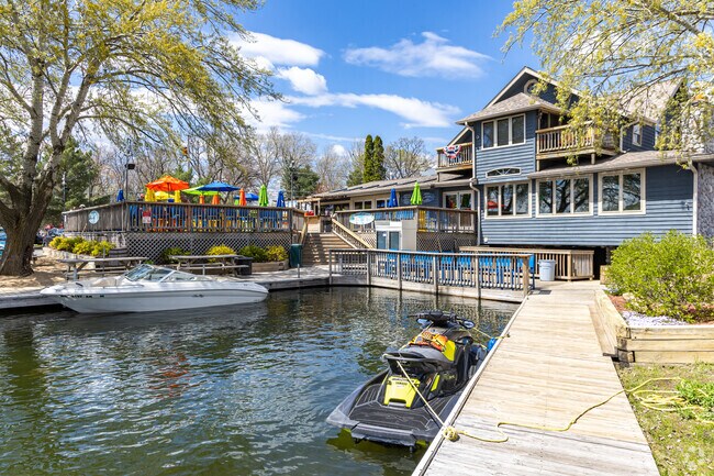 Merton Town residents can park their boats at Foolery's on the Lake.