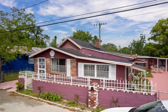 There are many unique homes in the Long Branch/Fairfield neighborhood.