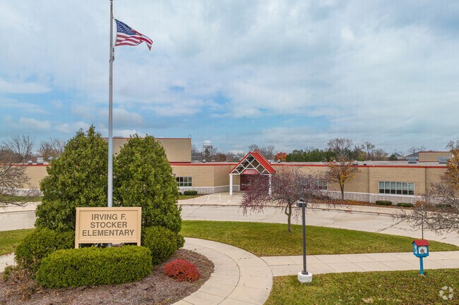 Irving Stocker Elementary serves 323, PK-5th grade students & has a 12:1 student-teacher ratio.