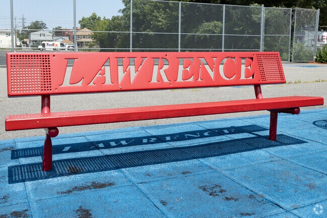 Lawrence, NY spirit can be seen all over town.
