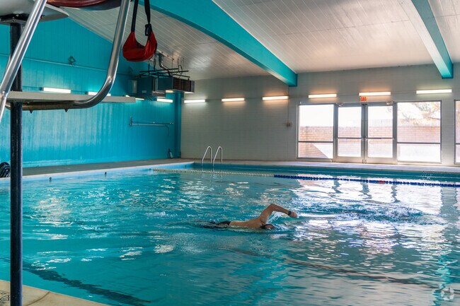 Winslow's Recreation Department holds sports events and offers swimming lessons in the indoor pool.