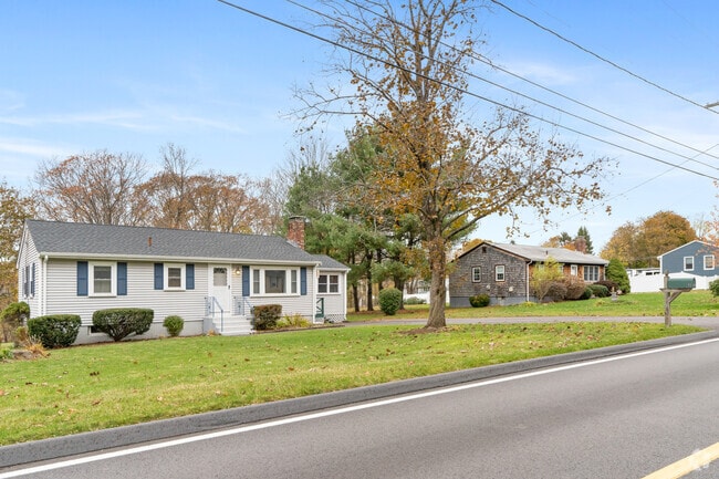 Ranch-style homes in West Medway contribute a distinctive charm to the neighborhood.