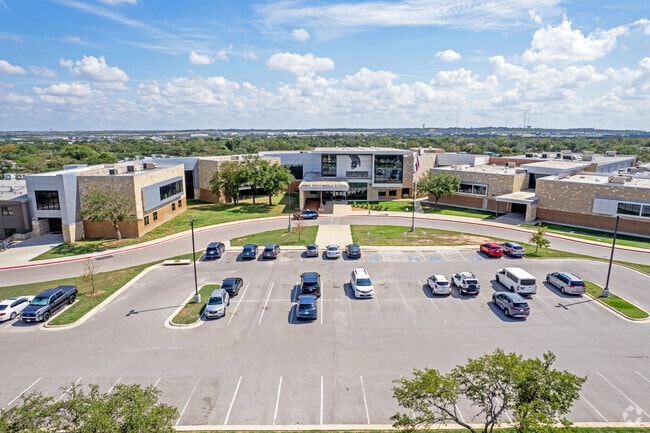 Students at James Tippit Middle School soar to new heights.
