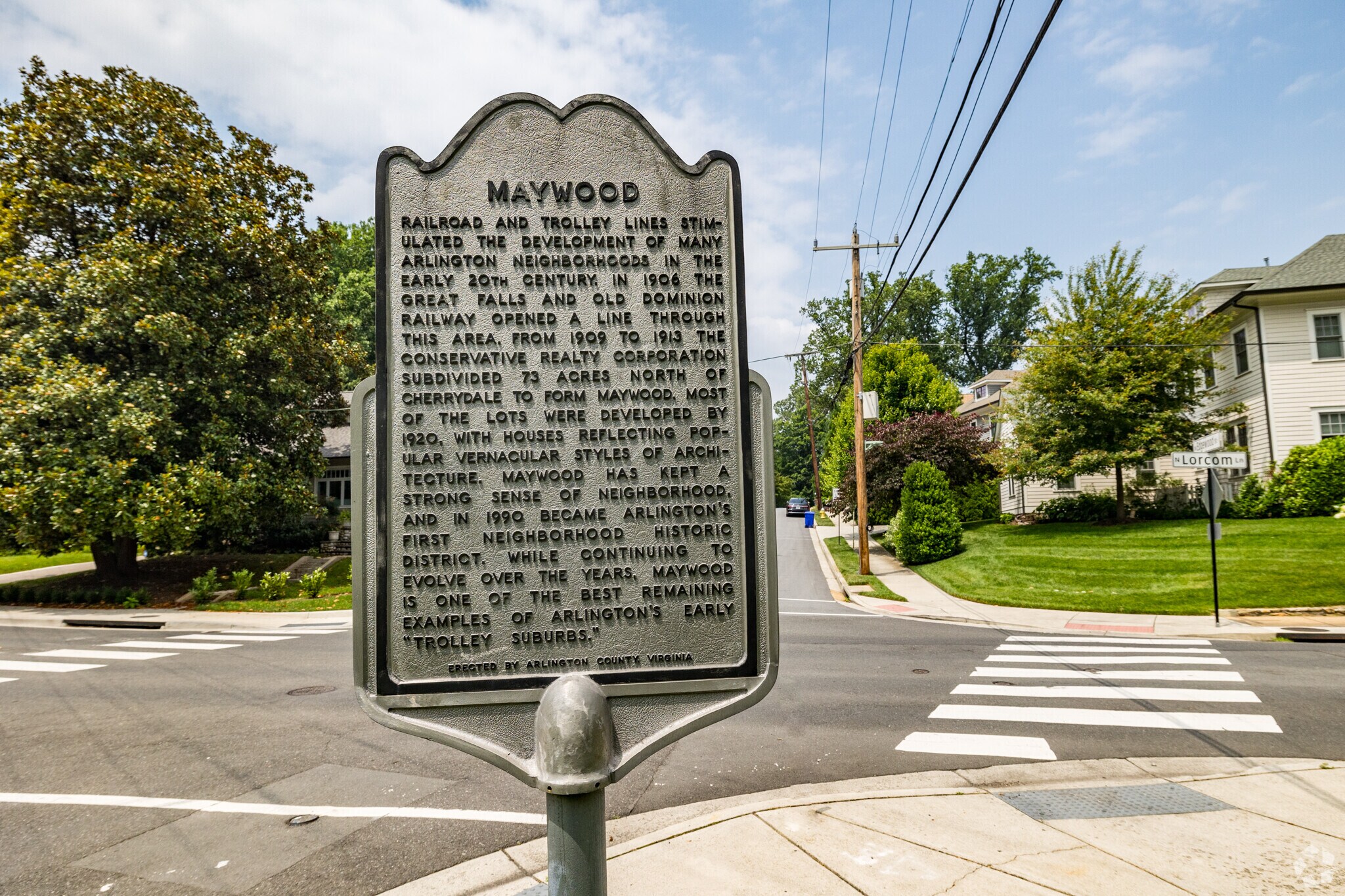 Explore the Fascinating past of Maywood, Arlington.