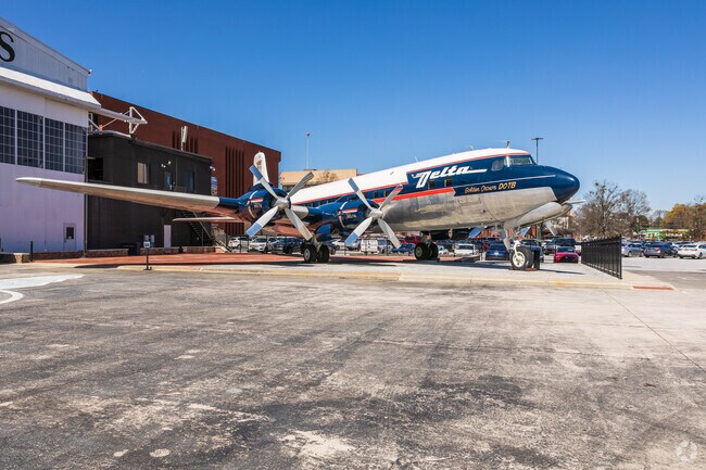 Visitors can view a variety of planes at the Delta Museum.