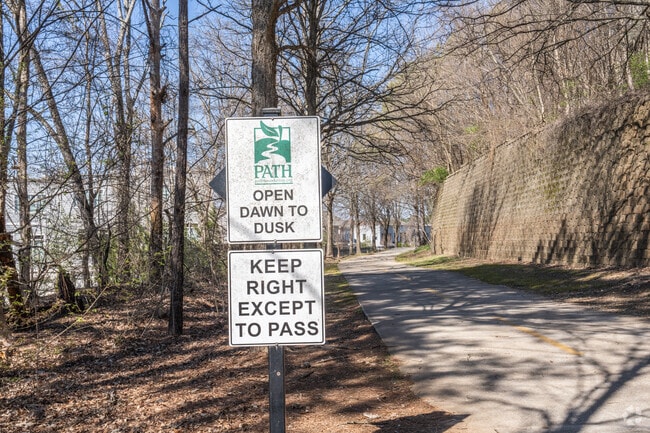 The Whetstone Creek Trail runs through Bolton offering residets a path for biking and running.