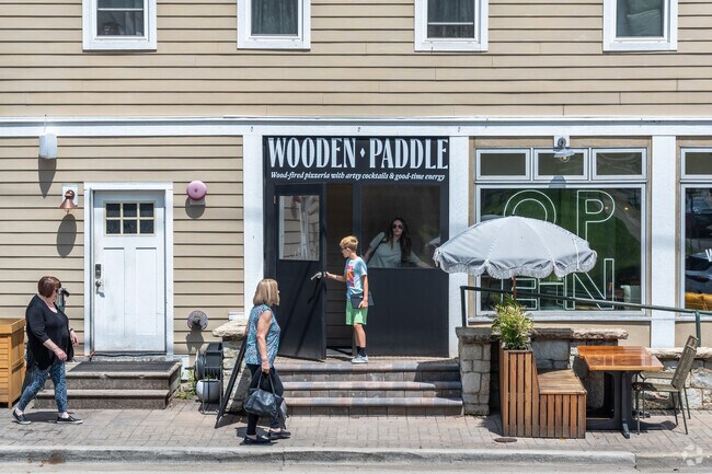 Hastings residents love grabbing pizza at the Wooden Paddle in downtown Lemont.
