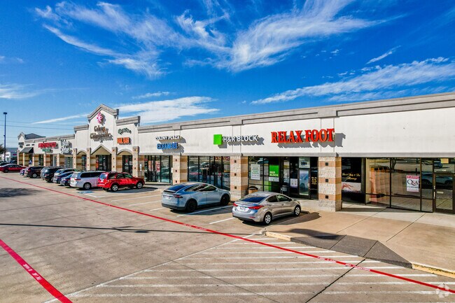 Commercial businesses are located throughout The Colony.