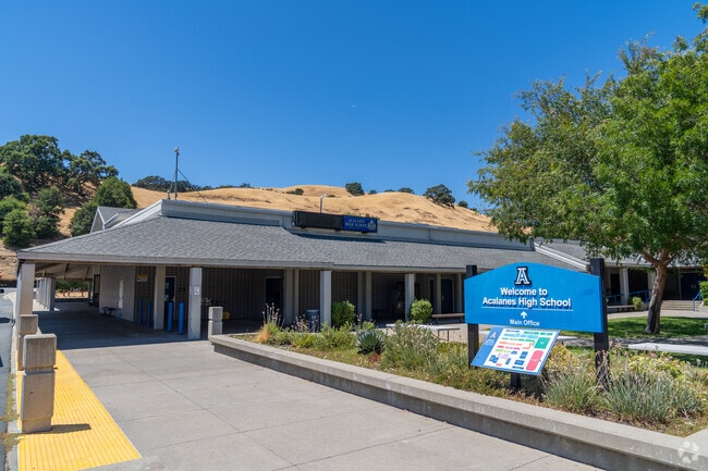 Acalanes High School in Reliez Valley.