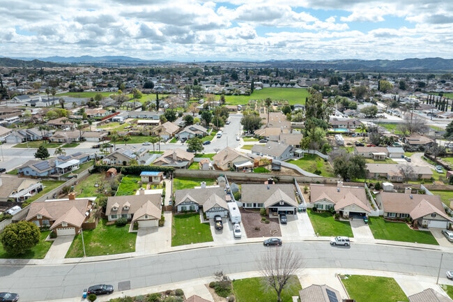 A look at one of the neighborhoods in the Calimesa community.