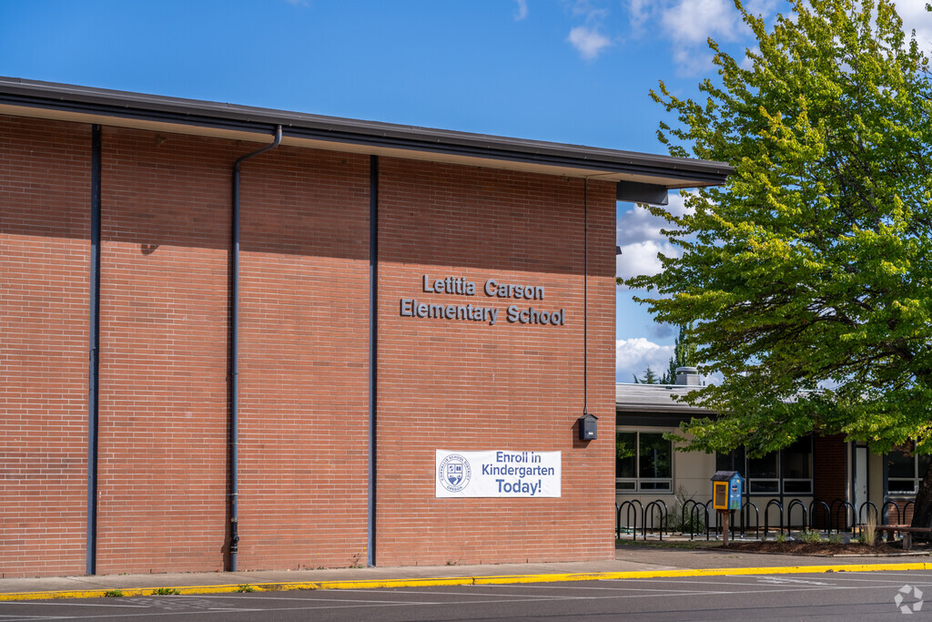 Letitia Carson Elementary School serves grades K-5 in Corvallis.