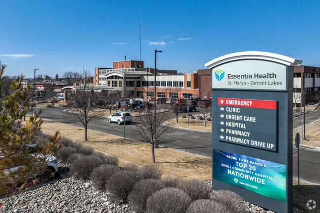 Essentia Health is a major provider of health care in Detroit Lakes.