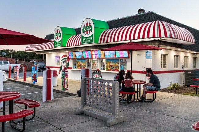 Rita's in Charlotte Hall serves frozen custard and other sweet treats.