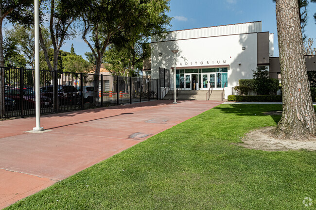 The auditorium at Paramount High School in Paramount.