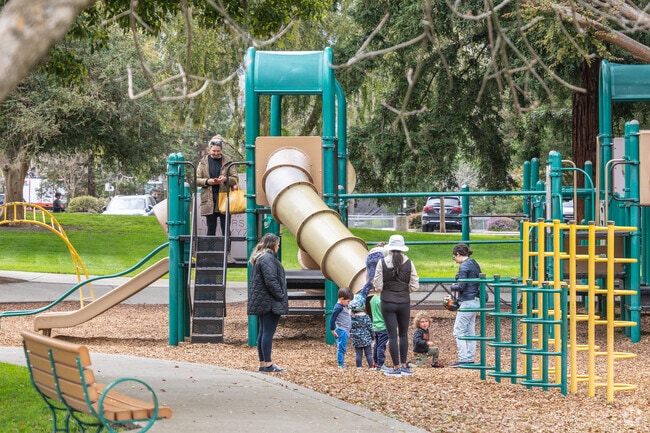 Pleasant Hill Park is perfect for play dates with young children.