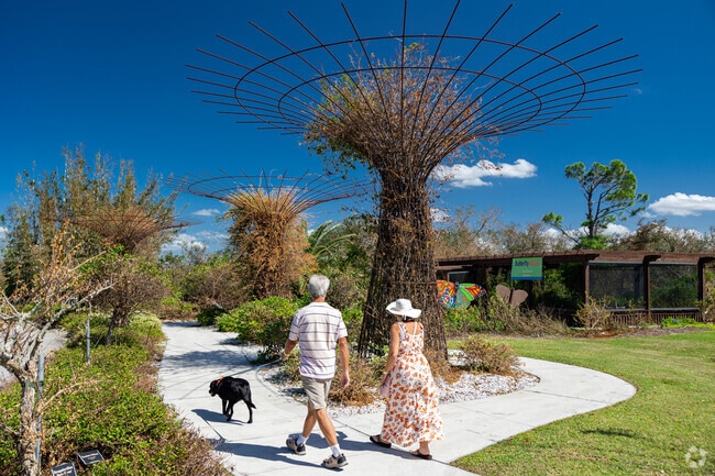 Cleveland residents love to stroll through the Peace River Gardens.