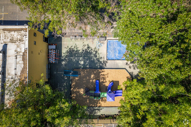 Springbridge International School offers a playground for students.