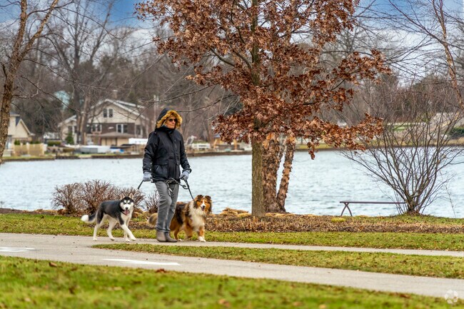 Novi has ample space to walk your dog.