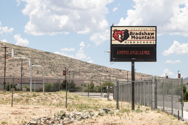 Bradshaw Mountain High serves the Prescott Valley community.