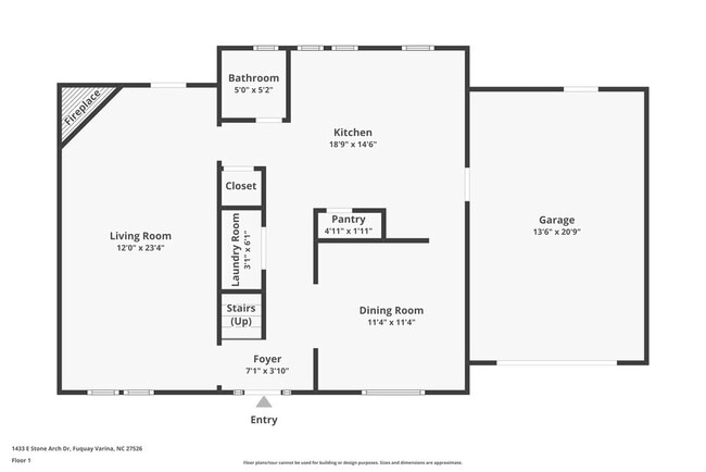 1433 E Stone Arch Dr, Fuquay Varina, NC 27526 - photo 2