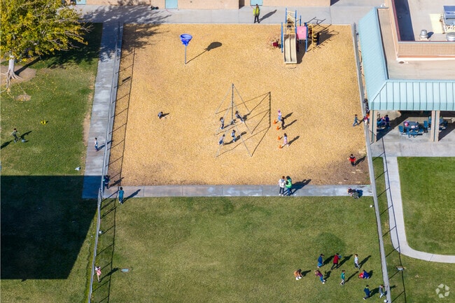 Your kids will never want to leave the playground at Eucalyptus Elementary