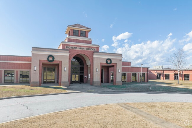 Pickens High School is a popular destination for students living in Pumpkintown.