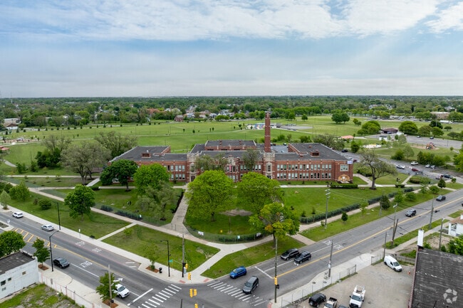 Kids can easily walk to and from school when they attend Frontier International Academy.
