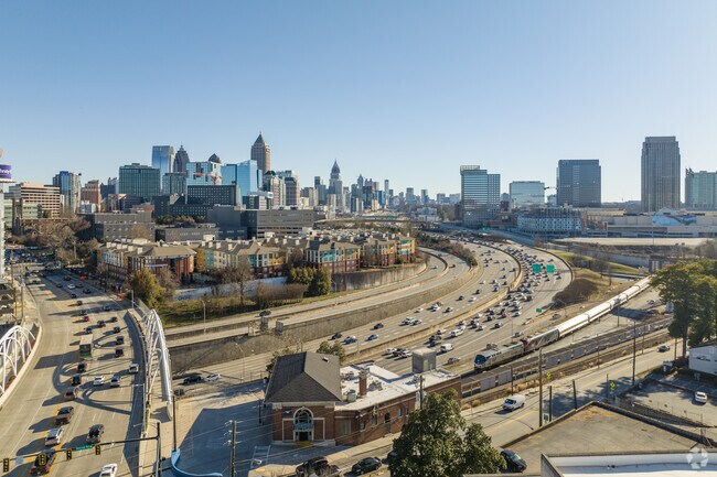 Brookwood Hills borders Interstate-75 for easy access to the rest of Metro-Atlanta.