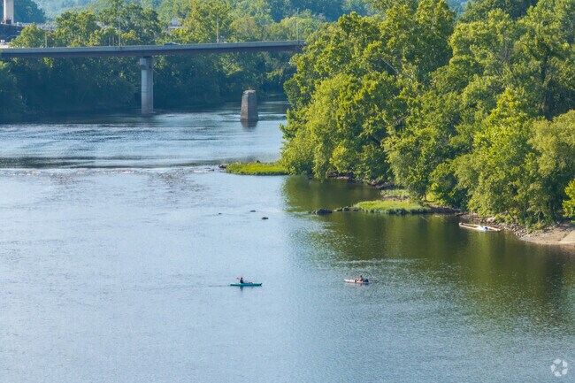 White Rock Hill is a great spot for kayaking.
