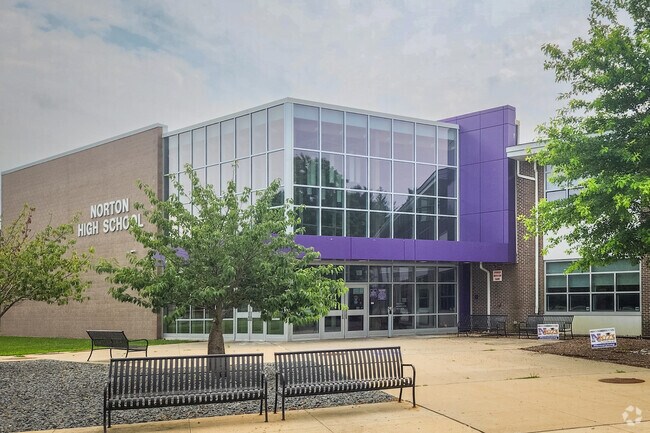 Norton High School aims to educate students in grades 9 through 12.