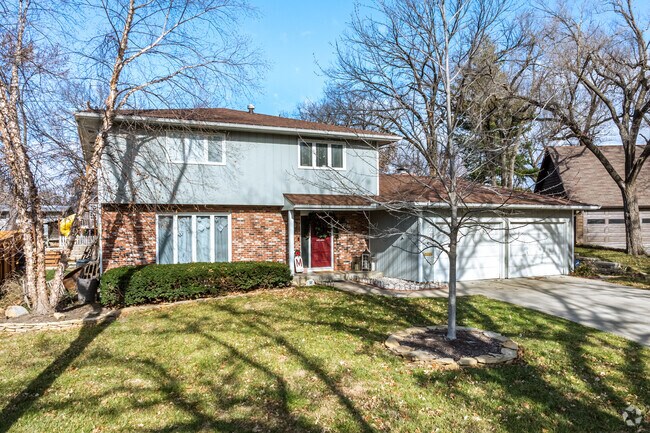Central Topeka sports homes on cul-de-sacs with privacy fences.