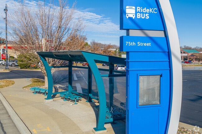 Walmer residents have close access to Ride KC bus stops.