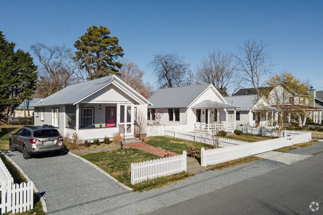 Some of the original cottages in Solomons have been renovated with modern amenities.