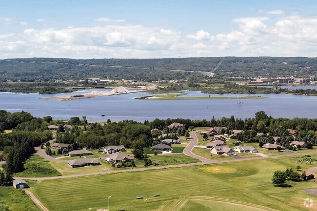 Billings Park sits along the St Louis River in Superior Wisconsin.