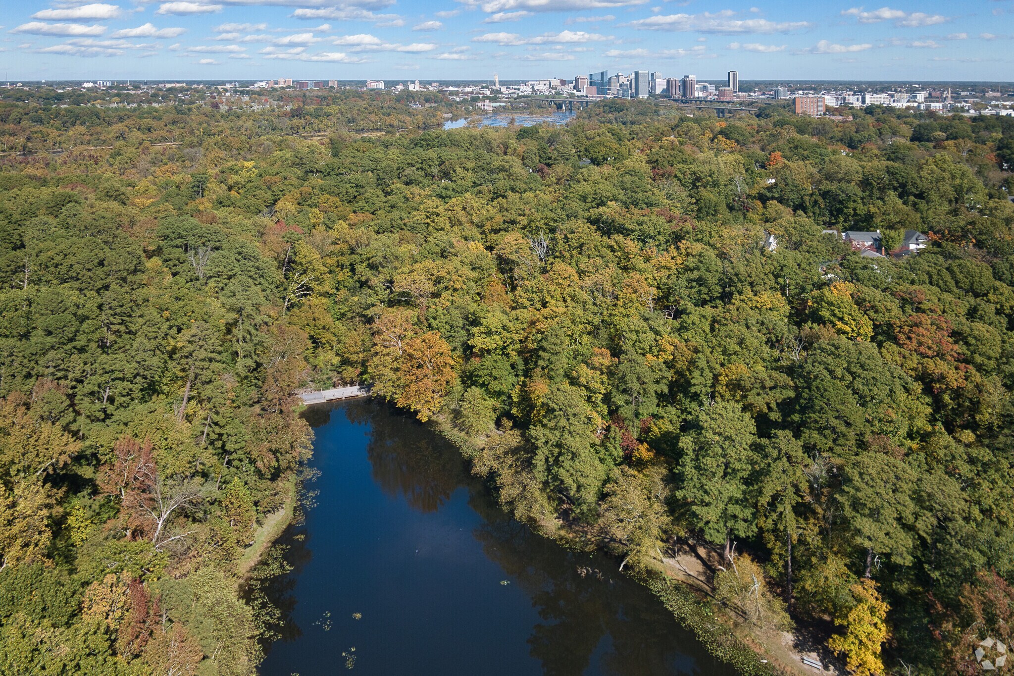 Just a short drive from South Richmond is the sprawling Forest Hill Park.