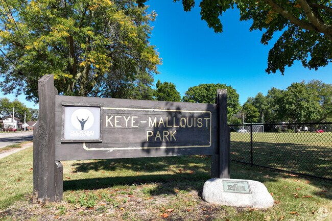 Keye Mallquist Park is a large park that has something for every family.