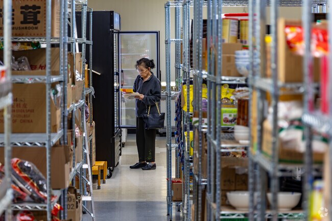 The Four Seas Asian Food store is stocked with ingredients from across the globe.