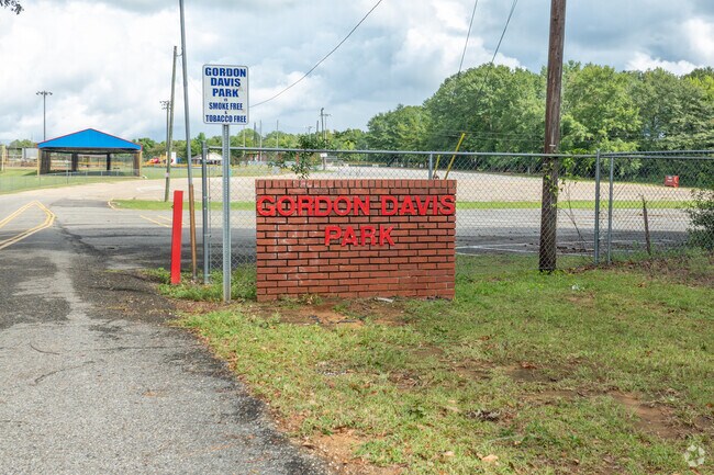 Be sure and visit Gordon Davis Park.