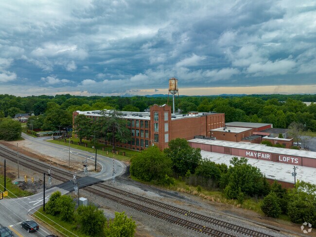 Arcadia was originally a mill town and the history shows in converted residences.