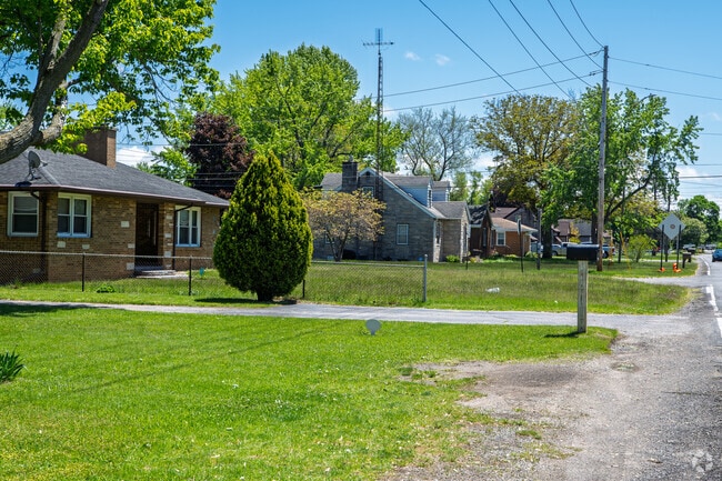 The older section of Fair Plain has smaller homes built in the 1940s.