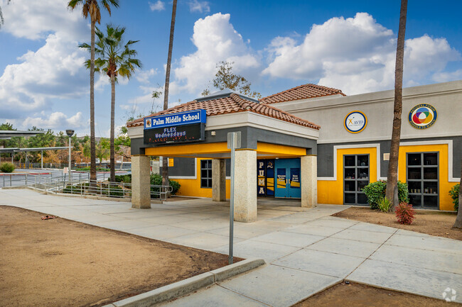 Students are the highest priority at Palm Middle School in Moreno Valley.
